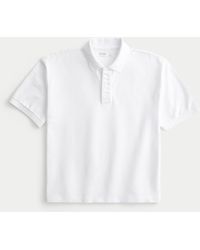 Hollister - Boxy Crop Polo - Lyst