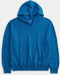 Hollister - Oversized-Hoodie aus Frottee - Lyst