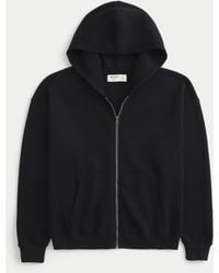 Hollister - Hollister Feel Good Boxy Zip-up Hoodie - Lyst