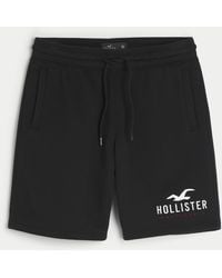 Hollister - Fleece Logo Shorts 9" - Lyst