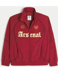 Hollister - Arsenal F.c. Graphic Mock-neck Jacket - Lyst