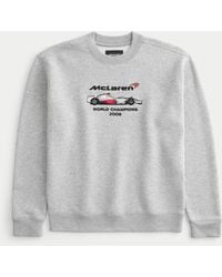 Hollister - Sweatshirt mit McLaren-Grafik und Rundhalsausschnitt - Lyst