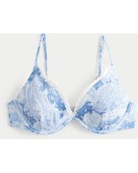 Hollister - Stitched Trim Underwire Bikini Top - Lyst