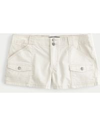 Hollister - Low-rise Cargo Shorts - Lyst