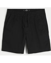 Hollister - Pull-On Shorts aus Twill 18 cm - Lyst