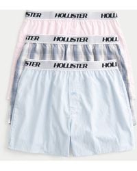 Hollister - Cotton Boxer Short 3-pack - Lyst