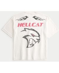 Hollister - Baggy Dodge Hellcat Graphic Jersey - Lyst