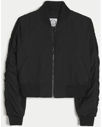 Hollister - Gilly Hicks Zip-up Bomber Jacket - Lyst