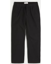 Hollister - Linen-blend Loose Pull-on Pants - Lyst