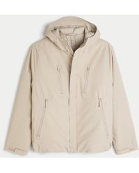 Hollister - Hooded Shell Jacket - Lyst
