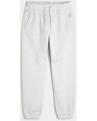 Hollister - Relaxed Fleece Joggers - Lyst
