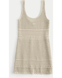 Hollister - Crochet-style Cover Up Dress - Lyst