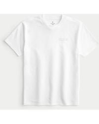 Hollister - Relaxed Logo Cooling Tee - Lyst