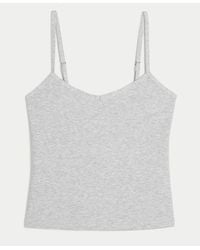Hollister - Must-have Basics Baby V-neck Cami - Lyst