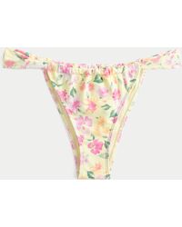 Hollister - Side Strap Cheekiest Bikini Bottom - Lyst