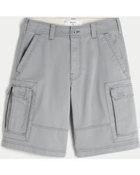Hollister - At-the-knee Baggy Cargo Shorts - Lyst