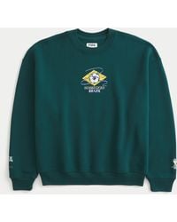 Hollister - 2014 Fifa World Cup Brazil Graphic Crew Sweatshirt - Lyst