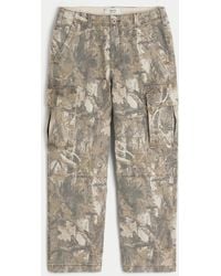 Hollister - Camo Skater Baggy Cargo Pants - Lyst