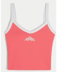 Hollister - Gilly Hicks Active Recharge Tipped Cami - Lyst