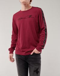 Hollister Logo Graphic Tee - Red
