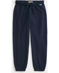 Hollister - Fleece Logo Icon Joggers - Lyst