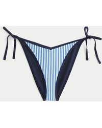 Hollister - Side-tie Cheeky Bikini Bottom - Lyst
