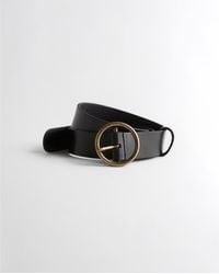 Hollister Leather Belt - Black