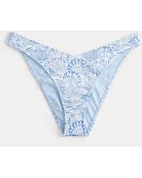 Hollister - Rib Cheeky Bikini Bottom - Lyst