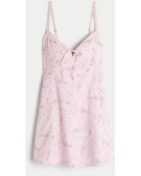 Hollister - Daisy Trim Mini Dress - Lyst