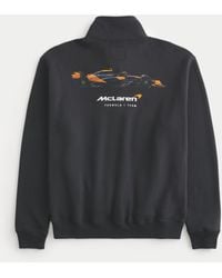 Hollister - Mclaren Graphic Half-zip Sweatshirt - Lyst