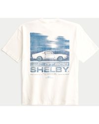Hollister - Boxy Shelby Gt 500 Graphic Tee - Lyst