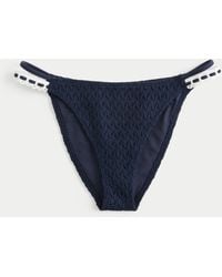 Hollister - Cheeky-Bikinihose im Häkelstil - Lyst