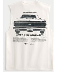 Hollister - Relaxed Chevrolet Camaro Graphic Cutoff Tank - Lyst