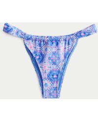 Hollister - Wide Strap Cheekiest Bikini Bottom - Lyst
