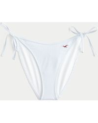 Hollister - Low-rise Side-tie Bikini Bottom - Lyst