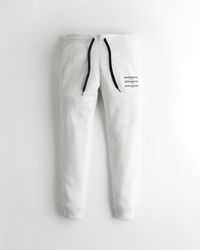 hollister mens jogging bottoms
