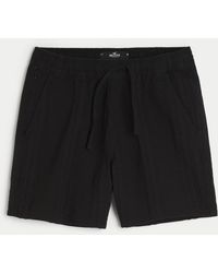 Hollister - Seersucker Shorts 7" - Lyst