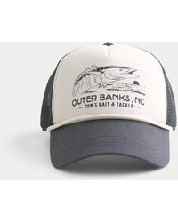Hollister - Trucker-Kappe mit Outer Banks-Grafik - Lyst