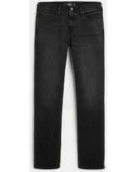 Hollister - Black Slim Straight Jeans - Lyst