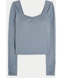 Hollister - Gilly Hicks Active Recharge Cinch Sweetheart Top - Lyst