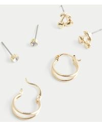 Hollister - Cherry & Hoop Earring 3-pack - Lyst