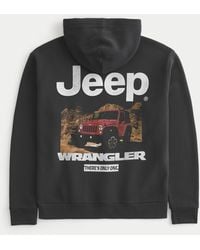 Hollister - Jeep Wrangler Graphic Hoodie - Lyst