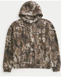 Hollister Boucle Baja Hoodie in Blue for Men Lyst UK