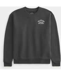 Hollister - Lässiges Sweatshirt mit Rundhalsausschnitt und "Colorado Motor Speedway"-Grafik. - Lyst