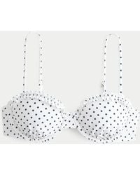 Hollister - Ruffle Balconette Bikini Top - Lyst
