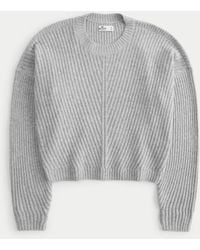 Hollister - Easy Cozy Ribbed Crew Sweater - Lyst