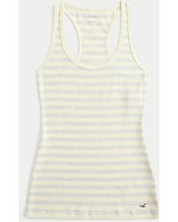 Hollister - Icon Racerback Tank - Lyst