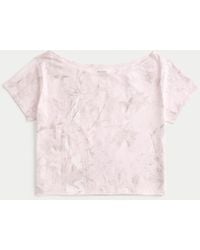 Hollister - Easy Off-the-shoulder T-shirt - Lyst