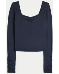 Hollister - Gilly Hicks Active Recharge Cinch Sweetheart Top - Lyst