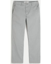 Hollister - Slim Straight Chino Pants - Lyst
